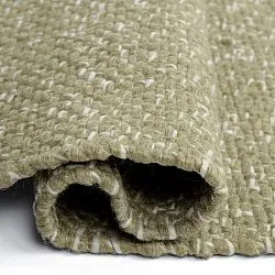 Koberec na vnútorné a vonkajšie použitie - Orta Wool Look (machovo zelená)