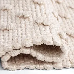 Koberec na vnútorné a vonkajšie použitie - Todi Wool Look (krém)