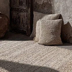 Koberec na vnútorné a vonkajšie použitie - Milford Wool Look (sivá/béžová)