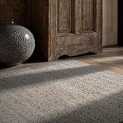 Koberec na vnútorné a vonkajšie použitie - Milford Wool Look (sivá/béžová)