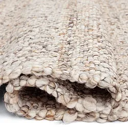 Koberec na vnútorné a vonkajšie použitie - Milford Wool Look (sivá/béžová)