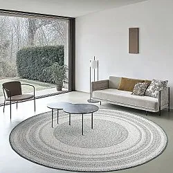 Kruhový koberec - Indoor/Outdoor Angus (zelený)