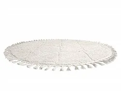 Kruhový koberec - Dallas (offwhite)