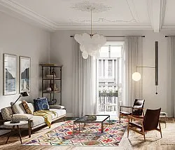 Koberec Wilton - Kulu (multicolor)