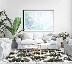 Koberec Wilton - Falling Leaves (zelený)