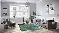 Koberec Wilton - Palazzo (tyrkysová)