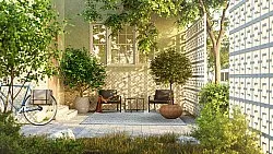 Koberec pre interiér a exteriér - Harvey (zelený)