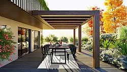 Koberec pre interiér a exteriér - Arlo (offwhite)