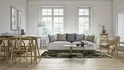 Koberec Wilton - Taknis (tmavozelený)