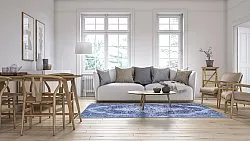 Koberec Wilton - Badem (modrý)