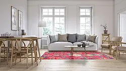 Koberec Wilton - Misare (ružový/multicolor)