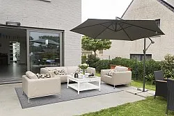 Koberec na vnútorné a vonkajšie použitie - Arlo (šedá)