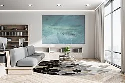 Kruhový koberec - Brigooda (šedý)