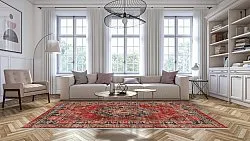 Koberec Wilton - Soussi (červený/multicolor)