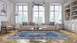 Koberec Wilton - Taknis (modrá)