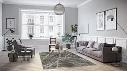 Koberec Wilton - Lagos (šedý)