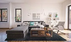 Koberce s dlhým vlasom - Antuco (tmavo šedá)