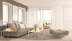 Kruhové koberce - Antuco (hnedá)