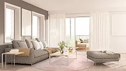 Koberce okrúhle - Aranga Super Soft Fur (ružová)