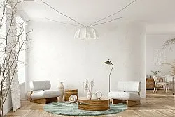 Koberce okrúhle - Aranga Super Soft Fur (zelená)