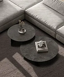 Kruhový koberec - Avafors Wool Bubble (hnedý)