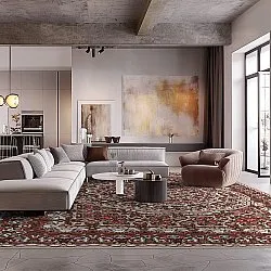 Koberec Wilton - Odette (červená/multi)