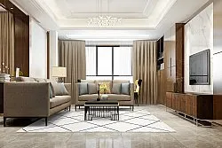 Koberec pre interiér a exteriér - Bodhi (čierny)