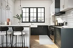 Plastové koberce - Chelsea (svetlo šedá)