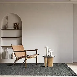 Vlnený koberec - Clovelly (tmavo šedý)