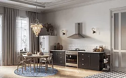 Kruhový koberec - Amaya (modrý)