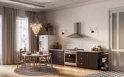 Kruhový koberec - Lainey (červený)