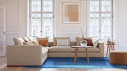 Koberec Wilton - Asti (modrý)