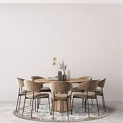 Kruhový koberec - Eden (multi)