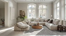 Wilton koberec - Gombalia (šedá)