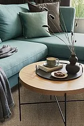 Kruhový koberec - Hamilton (hnedý)