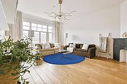 Kruhový koberec - Hamilton (Classic Blue)
