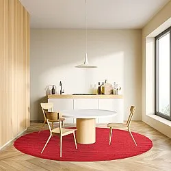 Kruhový koberec - Hamilton (Flame Scarlet)