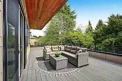 Kruhový koberec - Dover (šedá)