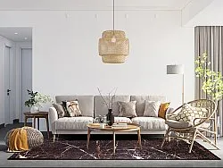 Koberec Wilton - Nara (čierna/zlatá)