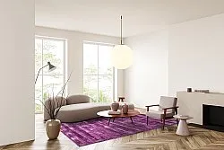 Viskózový koberec - Jodhpur Special Luxury Edition (fialový)