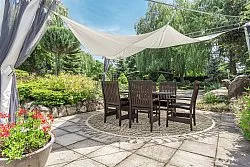 Kruhový koberec - Indoor/Outdoor Dorotea (béžový)