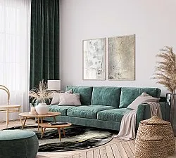 Kruhový koberec - Juniper (čierny/biely/zlatý)