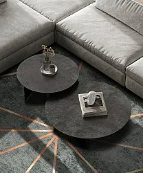 Koberec Wilton - Bellizzi (zelená/oranžová)