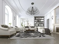 Koberec Wilton - Betty (béžová/čierna)