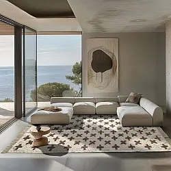 Koberce s dlhým vlasom - Chesley Natural Cotton Shaggy (béžová)