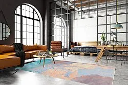 Koberec Wilton - Pescia (modrá/multi)