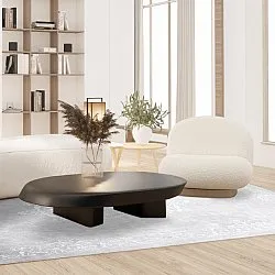 Koberec Wilton - Santi (svetlo šedá/biela)