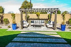 Kruhový koberec - Indoor/Outdoor Rím (multi)