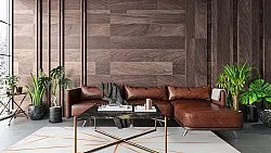 Koberec Wilton - Bellizzi (offwhite/oranžová)