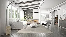 Koberce s dlhým vlasom - Flavia (offwhite)